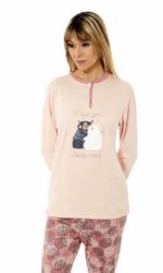 Pijama mujer invierno algodón osos