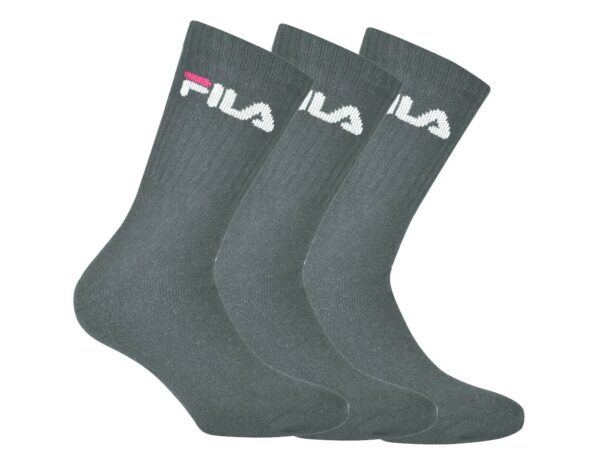 Calcetines unisex de algodón deportivos Fila 9505 (pack de 3)