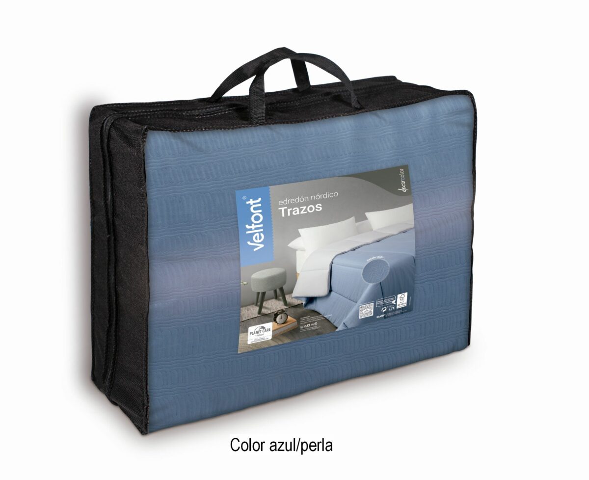 Edredón nórdico Velfont Trazos 250 g/m²