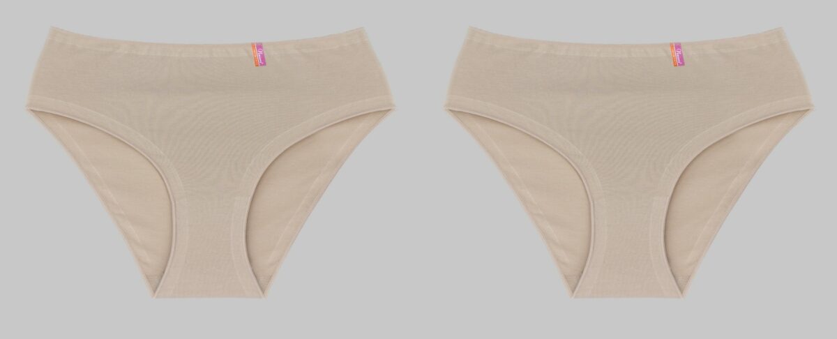 Bikini de algodón Naiara 780 (pack de 2)