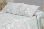 Colcha bouti estampada Polo-Polo Alisa gris