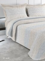 Colcha bouti estampada Polo-Polo Sky beige
