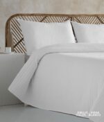Colcha bouti lisa Polo-Polo Viena blanca