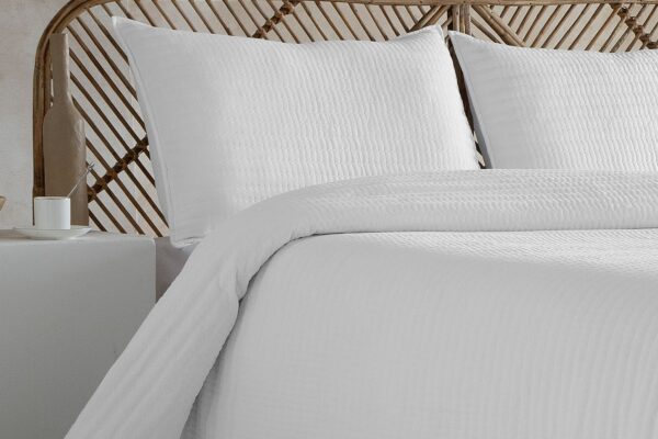 Colcha bouti lisa Polo-Polo Viena blanca