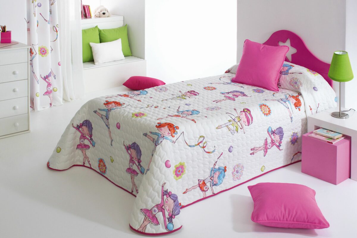Colcha boutie estampada Reig Marti Sugar