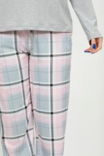 Pijama mujer cuello tapeta