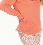 Pijama mujer cuello redondo