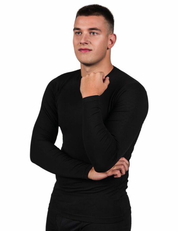 Camiseta de algodón manga larga Map 360 (pack de 3)