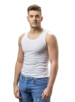 Camiseta de algodón 100 % tirantes Map 7338 (pack de 2 o de 6)