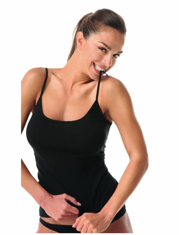 Camiseta de algodón 100 % tirante fino Map 1133 (pack de 3)