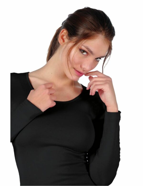 Camiseta de algodón 100 % manga larga Map 549 (pack de 3)