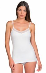 Camiseta de algodón tirante ancho Naiara 2301 (individual o pack de 4)