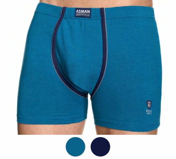 Bóxer de algodón Asman 340 (pack de 2 o de 12)