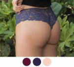 Brasileña de poliamida Naiara 141 colores surtidos (pack de 6)