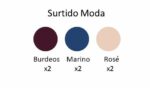 Culotte de poliamida Naiara 139 colores surtidos (pack de 6)