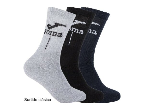 Calcetines de algodón deportivos Joma JS1081 (pack de 3 o de 18)