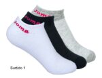 Calcetines de algodón invisibles Joma JS201706I (pack de 3 o de 18)
