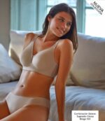 Sujetador sin aros con relleno Selene Eloisa, copa D