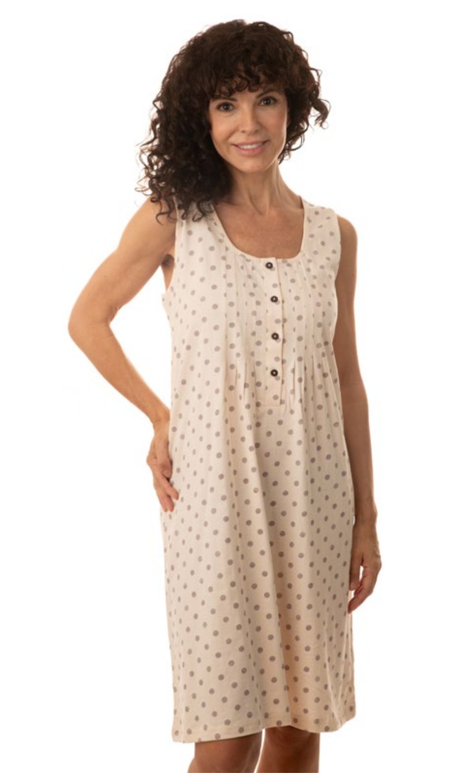 Camisón mujer verano salmón sin mangas Camisón mujer verano salmón sin mangas