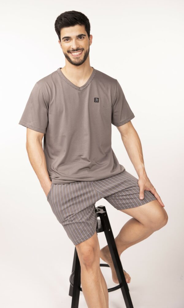 Pijama hombre verano pantalón corto