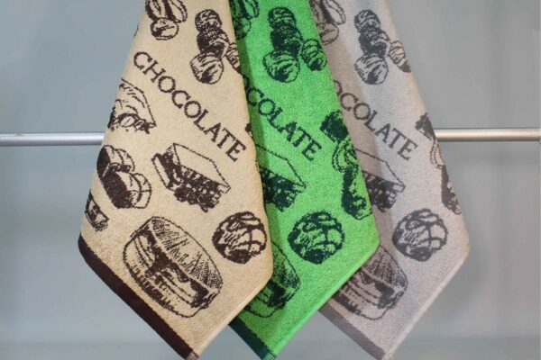 Paño de algodón de rizo Trovador Chocolate (pack de 3)